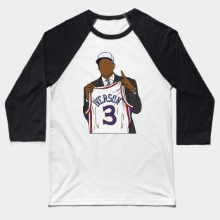 Allen Iverson Draft Night Baseball T-Shirt